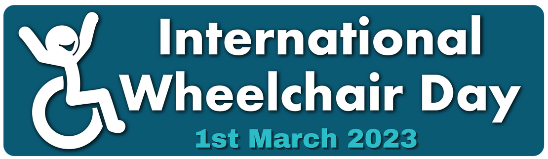 Banner internationaler Rollstuhltag