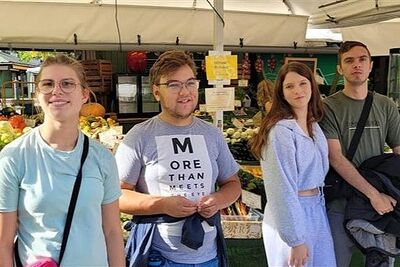 Unsere Auszubildenden erkunden den Viktualienmarkt