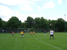 Voller Einsatz auf dem Spielfeld