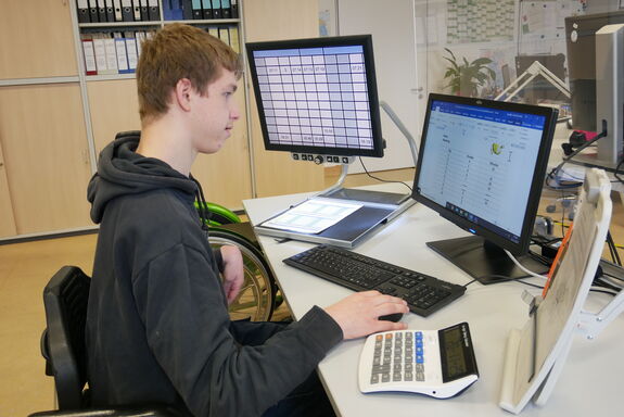 Beispielfoto von unserer Kaufmännischen BvB