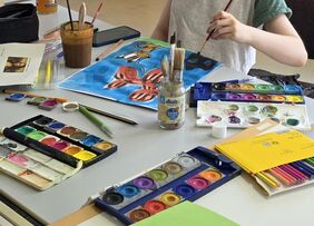 Kreativ entfalten beim Kunst-Workshop Kreativ entfalten beim Kunst-Workshop