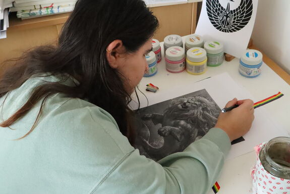 Sozialkompetenztraining, Kunst-Übung: Mit welchen Tiereigenschaften können Sie sich identifizieren? 