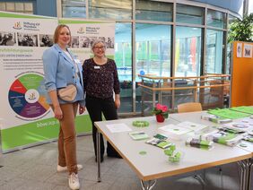 Unser BBW-Team am Stand in der Glashalle