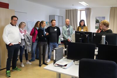 Reha-Berater besichtigen unsere BvB