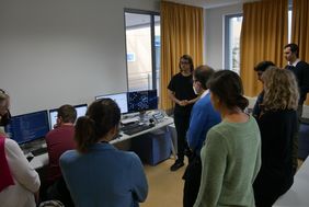 IT - Besuch der Beratungsfachkräfte für Menschen mit Behinderung der Agentur für Arbeit München 