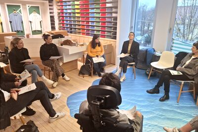 Bewerbungstraining in lockerer Atmosphäre