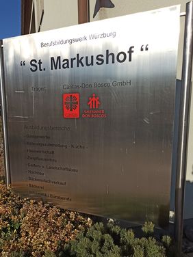 TNV-Schulung Schild St. Markushof
