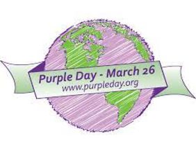 Logo zum Purple Day, ein Aktionstag zur Epilepsie