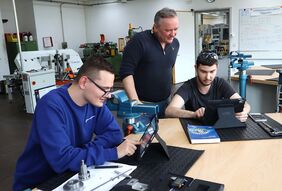 Ausbildung 4.0: Digitales Lernen in unserer Abteilung Metalltechnik