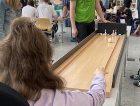 Bowlingbahn des Metall-Bereichs